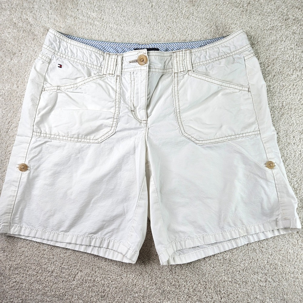 Tommy Hilfiger White Women's Shorts
